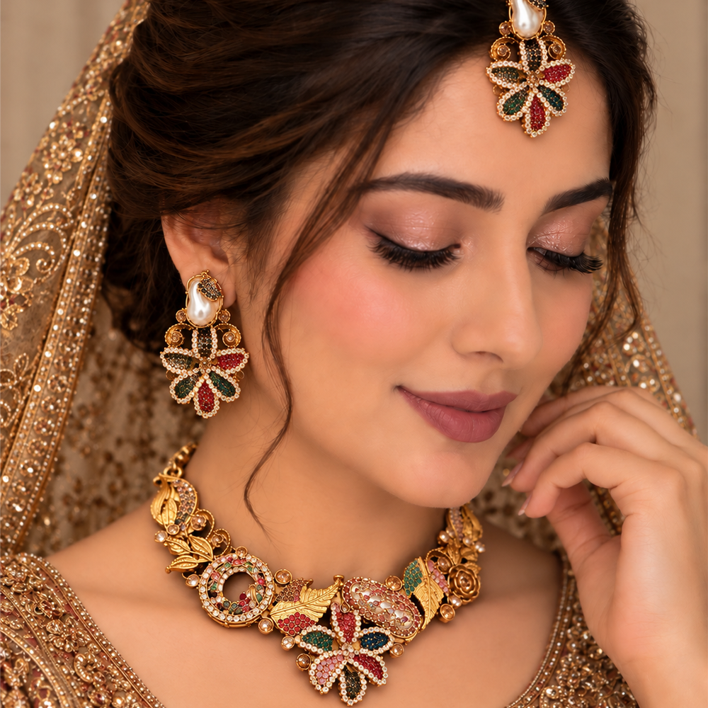 Turkish Multi Full Collar set