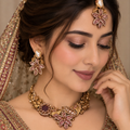Turkish dusty rose Full Collar set