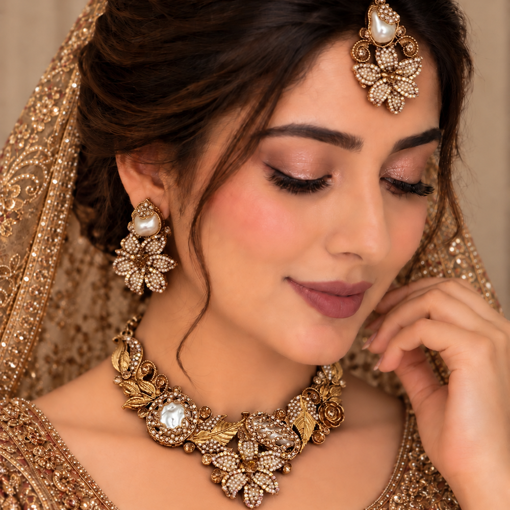 Turkish champagne Full Collar set