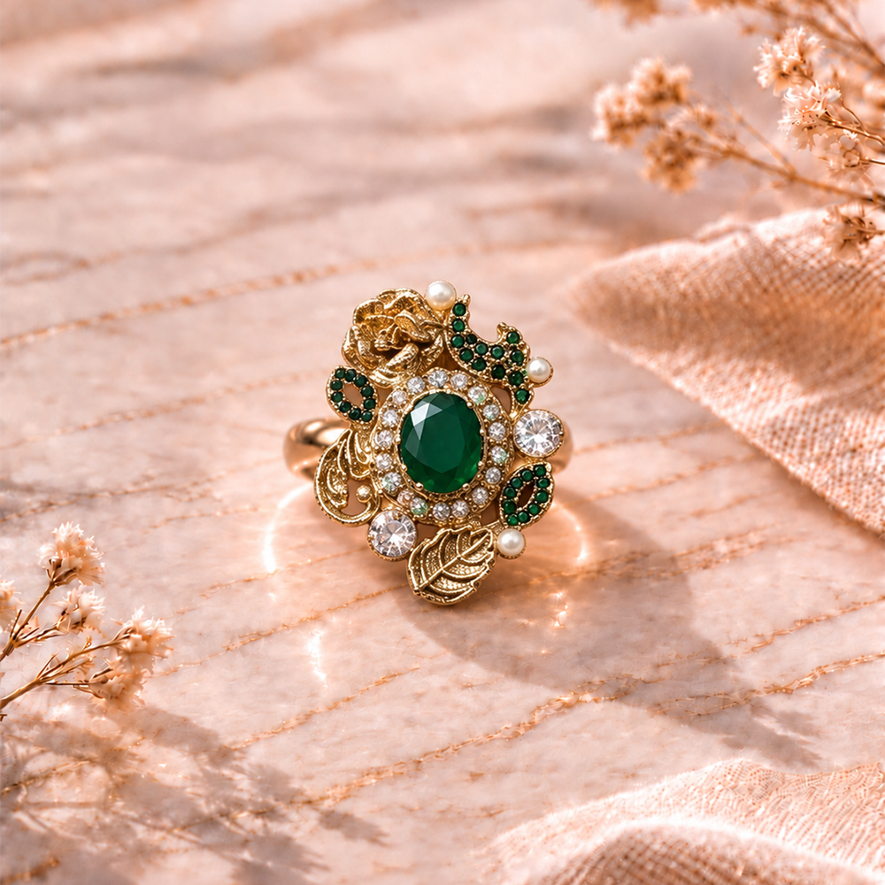 Amazon stone ring