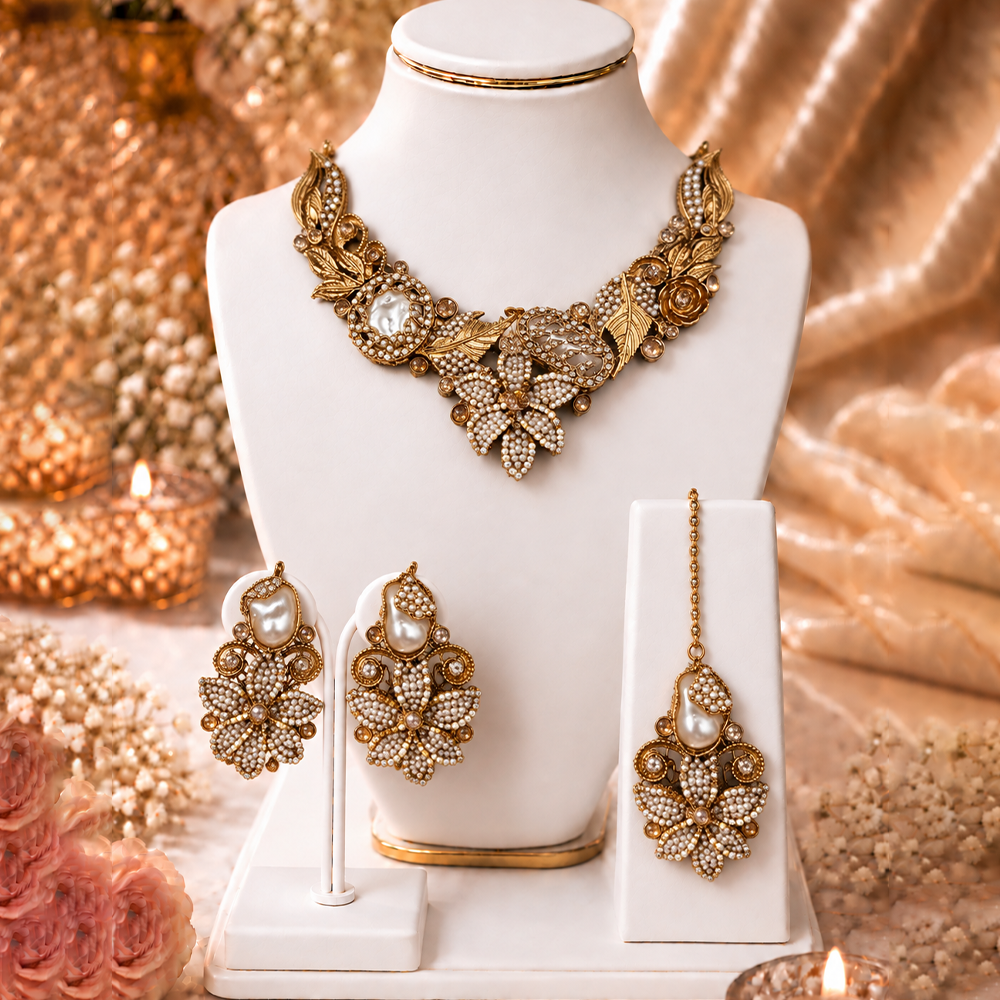 Turkish champagne Full Collar set