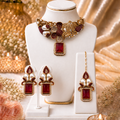 Turkish red stone collar