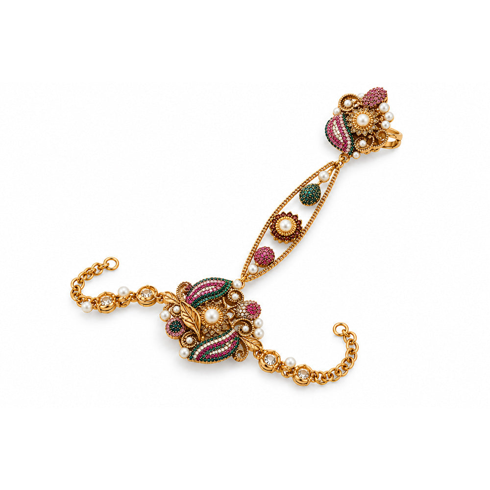 Multi Rose pearl Harness