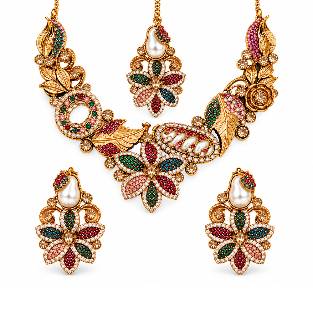 Turkish Multi Full Collar set