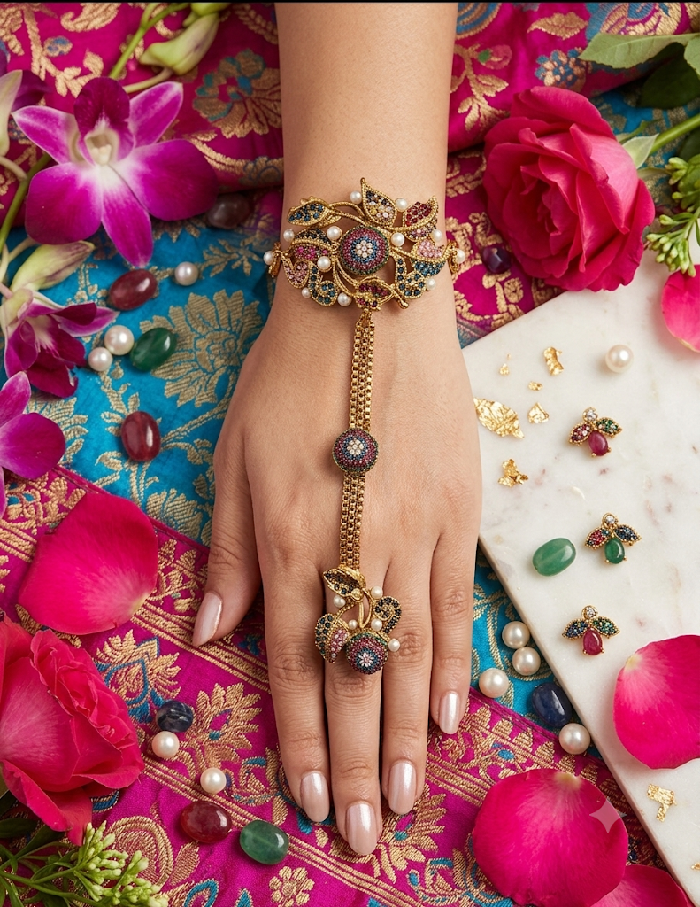zareen pearl stone harness